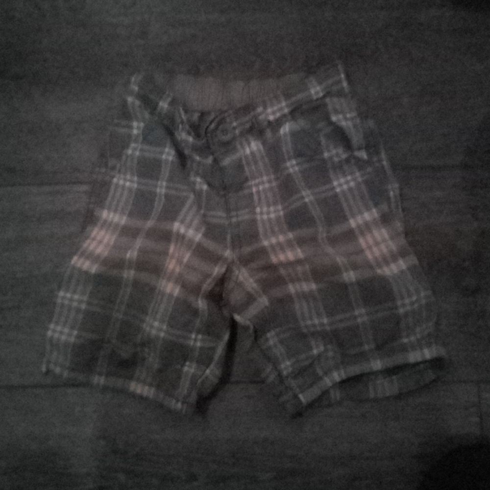Plaid shorts